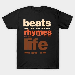 Beats Rhymes Life 33.0 T-Shirt